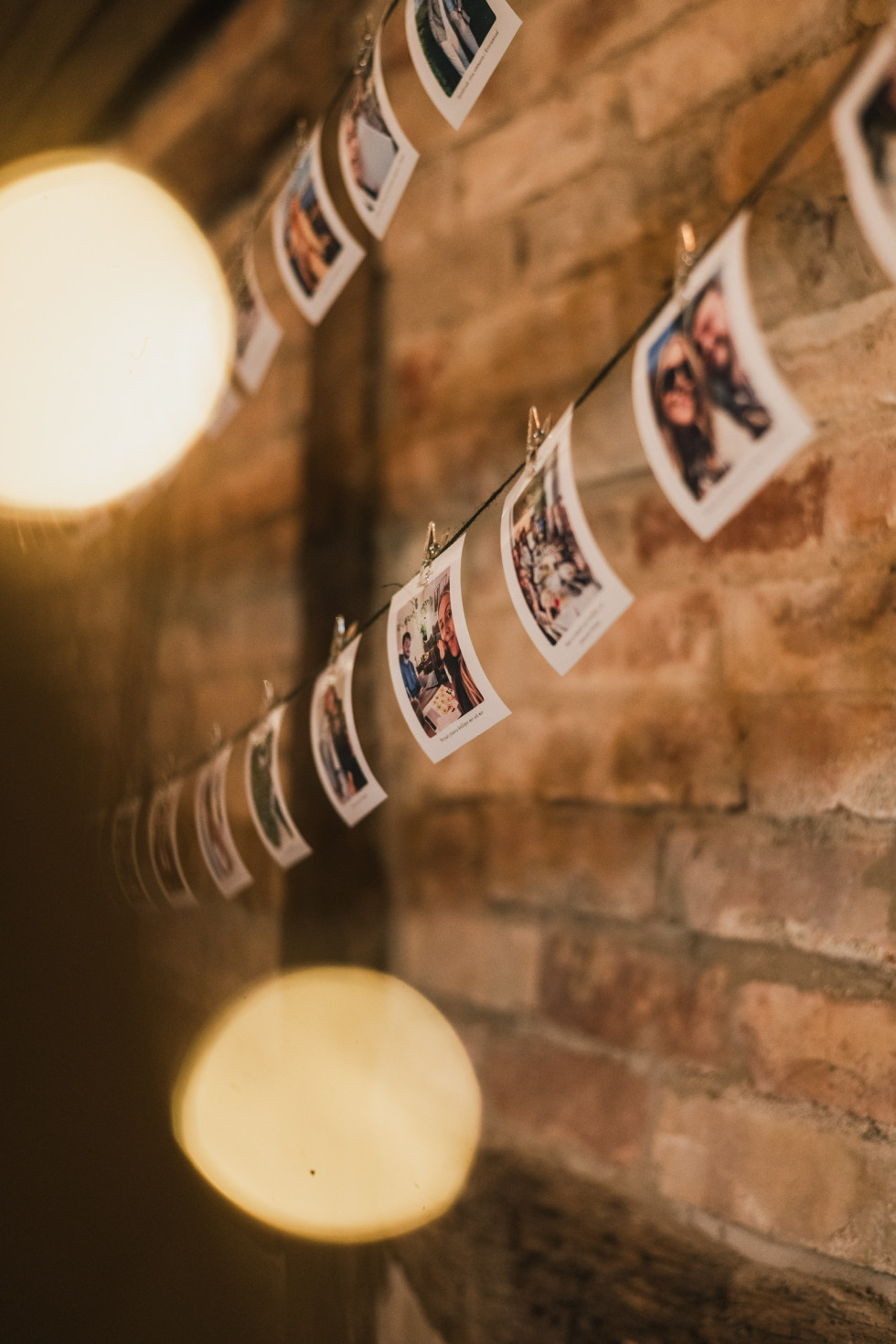 Foton på bröllopsgäster