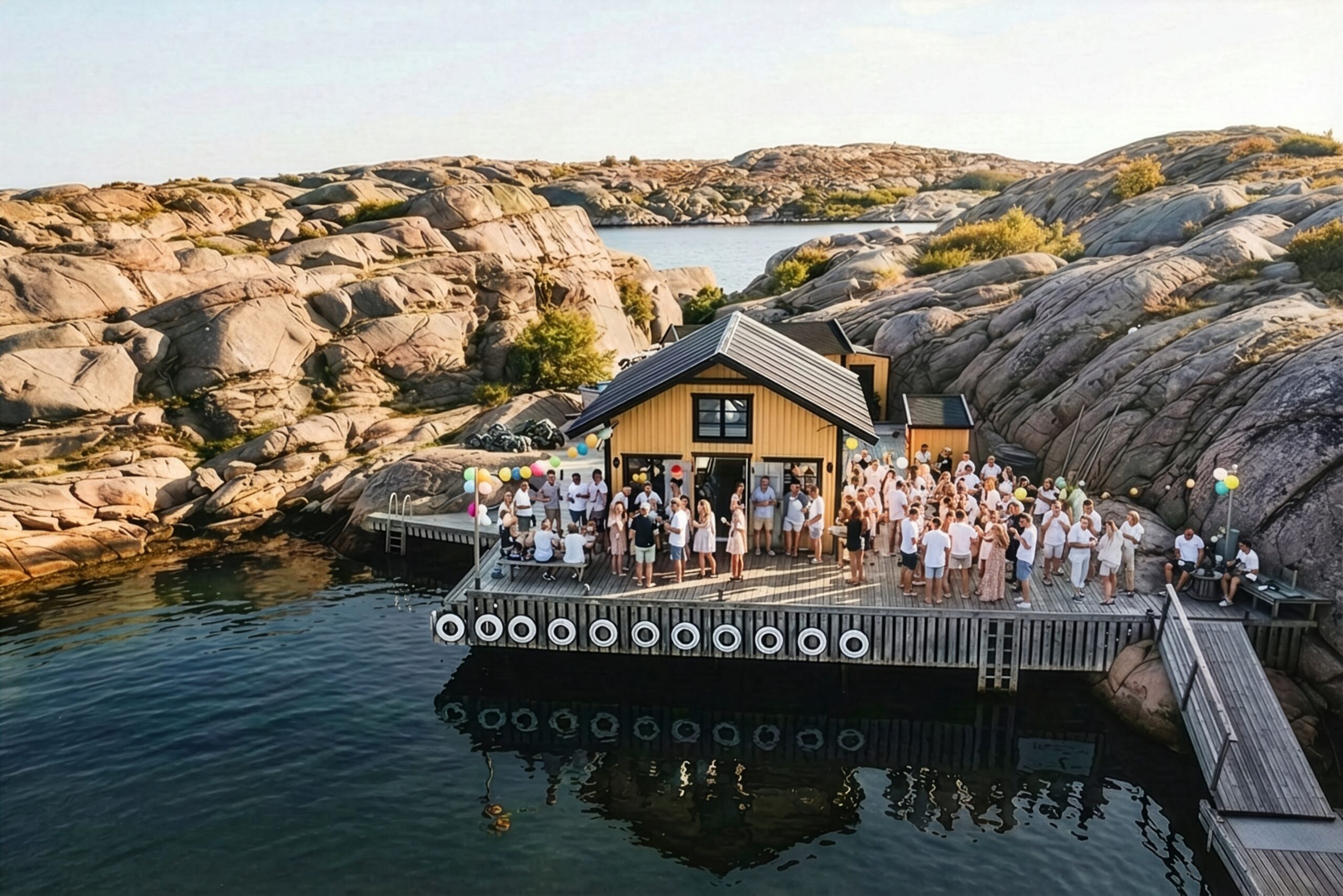 Hampholmen – en egen ö för bröllop