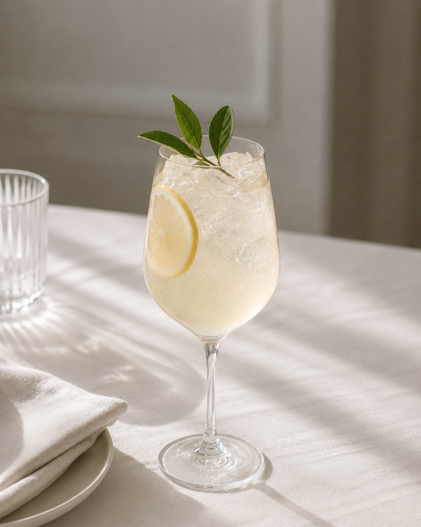 Fräscha bröllopsdrinkar serverade vid välkomstminglet ur Sommarens Drinks Edit