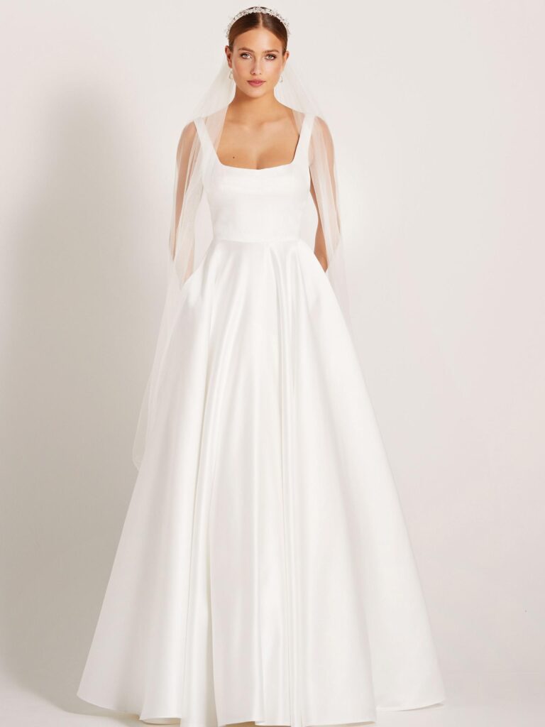 Kvadratiska halsringningar (Square Neckline)